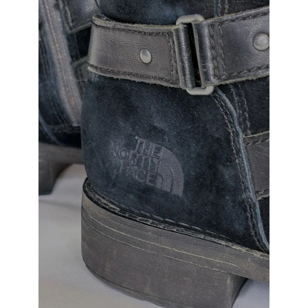 The North Face Women's Bridgeton Tall Black Suede Boots Size US 11 EU 42‎